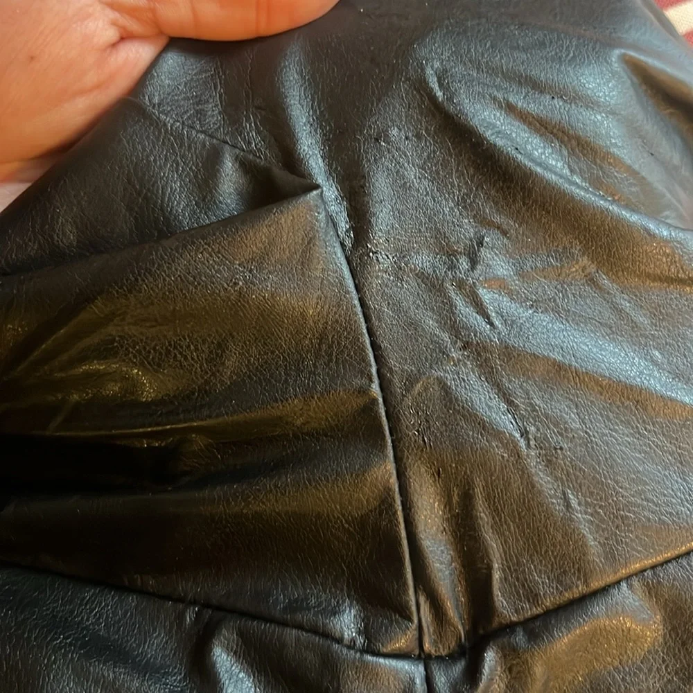 Black Faux Leather Set - Picture 8 of 8